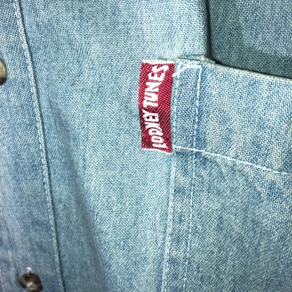 Vintage Acme‎ clothing long sleeve denim shirt